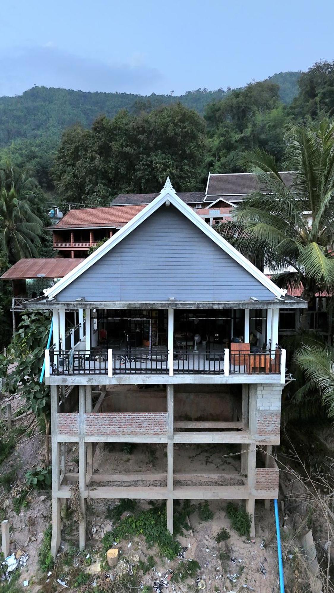 Inn Riverside Hostel Pb MuangMuangpakbeng Kültér fotó